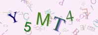 This is a captcha-picture. It is used to prevent mass-access by robots. (see: www.captcha.net)